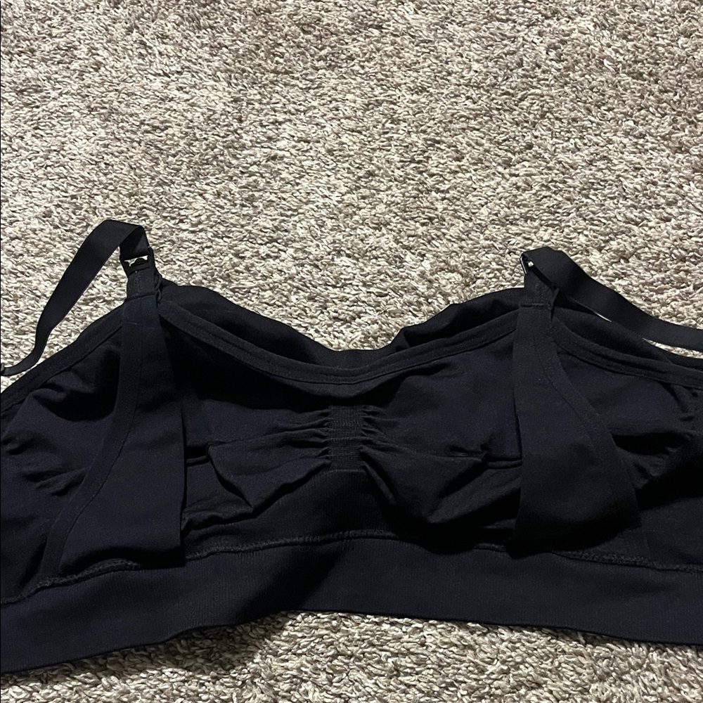 kindred by Kindred‎ Bravely Women’s Pumping & Nursing Hands Free Bra Black Large - Picture 6 of 11